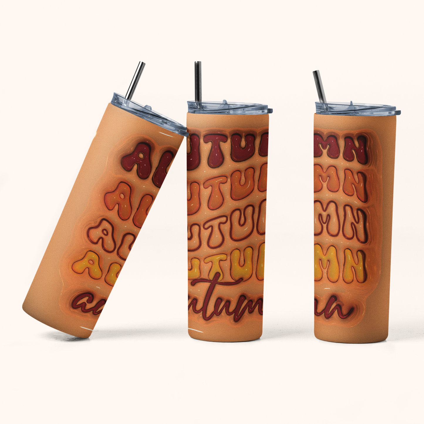 "Autumn" 20 oz Skinny Tumbler