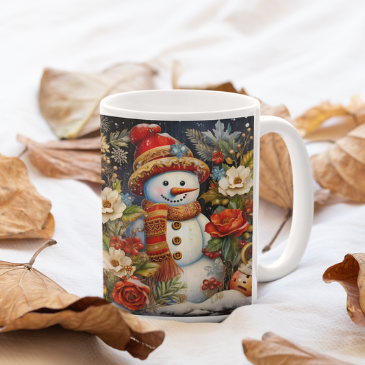 "Snowman" 15 oz Coffee Mug